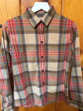 LL Bean flannel button down